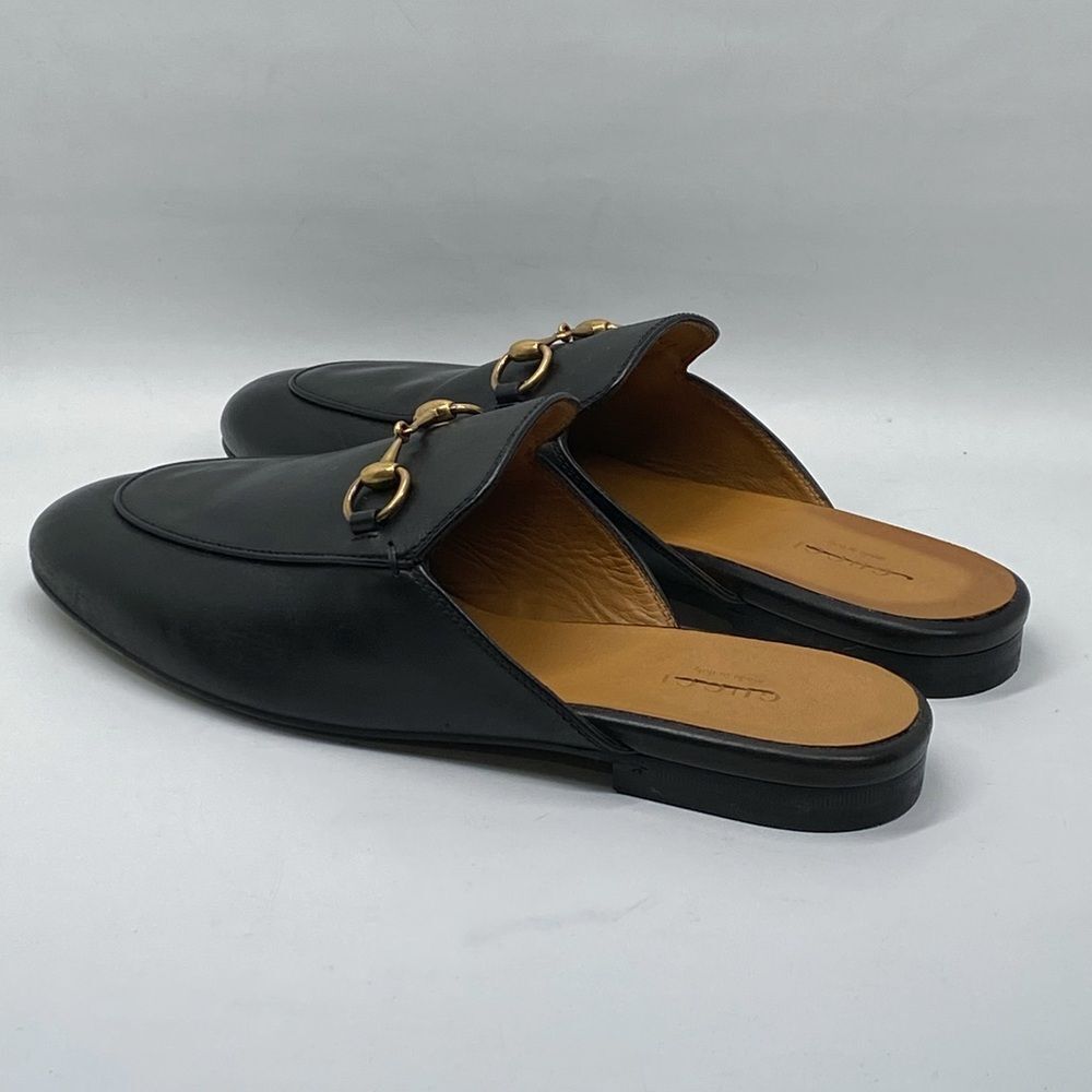 Gucci Princetown Leather Mules size 37.5 - Picture 8 of 14